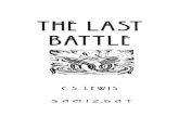 The Last Battle. - samizdat · The Last Battle iii CHAPTER X Who Will Go into the Stable? 64 CHAPTER XI The Pace Quickens 71 CHAPTER XII Through the Stable Door 78 CHAPTER XIII How