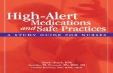 High-Alert - The Online Store for Healthcare …hcmarketplace.com/media/supplemental/2732_browse.pdf · 2016-04-07 · • Any medication error, ... High-Alert Medications and Safe