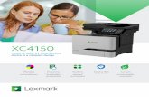 XC4150 - Copier Catalogbrochure.copiercatalog.com/lexmark/lexmark-xc4150-brochure-pdf.pdf · Lexmark XC4150 2 Save time with the XC4150’s integrated software and solutions. Stay