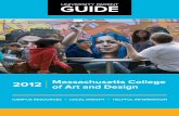 UNIVERSITY PARENT GUIDE · 2012 Massachusetts College of Art and Design CAMPUS RESOURCES ... Campus Map The presence of the ... Officers as well as Suffolk County Deputy