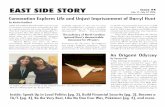 EAST SIDE STORY Issue #4 - North Carolina … · An Origami Odyssey THE PAPER-FOLDING ART of ori-gami has been around for ages. The word itself is derived from the Japanese words