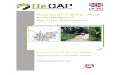 Planning and Prioritisation of Rural Roads in … and Prioritization of... · Planning and Prioritisation of Rural Roads in Bangladesh Page 3 Key words Rural Road, Bangladesh, Prioritisation,