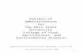 cfaes.osu.edu  · Web viewPattern of Administration . for . The Ohio State University. College of Food, Agricultural, and Environmental Sciences. Approved by the …