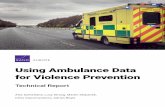 Using Ambulance Data for Violence Prevention ... - rand.org · RAND Europe is a not-for-profit policy research organisation that aims to improve policy and decision- ... ambulance