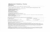 Material Safety Data Sheet - RSU #34 Deere Hy-Gard Transmission... · Material Safety Data Sheet! SECTION 1 PRODUCT AND COMPANY IDENTIFICATION John Deere Hy-Gard™ Low Vis Transmission/Hydraulic