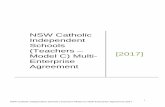NSW Catholic Independent Schools (Teachers – Model … · 6 . NSW Catholic Independent Schools (Teachers-Model C) Multi-Enterprise Agreement 2017. 3. Term and Operation . 3. 1.