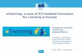 eTwinning: a case of ICT-enabled Innovation for …is.jrc.ec.europa.eu/pages/EAP/documents/130123_eTwinning_case... · •European Schoolnet: a network of 33 Ministries of Education