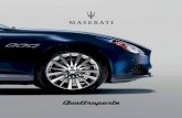 Maserati Quattroporte. History 2 History - Birmot · Maserati Quattroporte. History 2 ... Ghibli, Khamsin, and Bora. After several changes in ownership, ... Maserati Quattroporte.