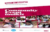 Community Event toolkit - Time To Change · Community Event toolkit 1. ... • The first section introduces Time to Change and looks at how your community-run event ... community
