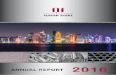 Annual Report 2016 - Qatar Steel · SHEIKH TAMIM BIN HAMAD AL-THANI EMIR OF THE STATE OF QATAR ... we are determined to continue with our endeavors to consolidate our corporate image