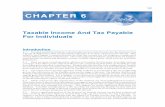 Taxable Income And Tax Payable For Individuals - … · Taxable Income And Tax Payable For Individuals ... duce material on Taxable Income and ... require a second Chapter dealing