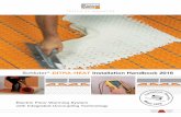 DITRA-HEAT Installation Handbook.pdf · 5/16" (8 mm) Schluter®-DITRA-HEAT Installation Handbook 2018 5,5 mm Electric Floor Warming System with Integrated Uncoupling Technology
