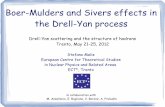 Boer-Mulders and Sivers effects in the Drell-Yan … · Boer-Mulders and Sivers effects in the Drell-Yan ... Cambridge Monographs on Particle Physics, ... Monographs on Particle Physics,