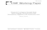 Financial Contagion through Bank Deleveraging: Stylized ... · Financial Contagion through Bank Deleveraging: Stylized Facts and Simulations Applied to the Financial ... with heavy