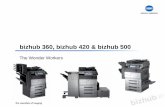 bizhub 360, bizhub 420 & bizhub 500 - Reficier · bizhub 360, bizhub 420 & bizhub 500 Firmware update ISW ... bizhub 360, bizhub 420 & bizhub 500 OT-501 is required to install ...