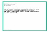 HPE Reference Architecture for Oracle 12c RAC .12c RAC Scaling on HPE Pro Liant DL380 Gen9 and HPE
