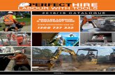 LABOUR WITH TOOLS - PERFECT HIRE · revision 4.1 skilled labour & equipment hire  1300 737 332 2018/19 catalogue labour with tools hire