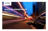 2018 05 Investor Presentation+v2 · 7 LITHIA MOTORS MAY 2018 LITHIA BUSINESS MIX 53% of gross profit derived from countercyclical segments (Used, P&S) A third of gross profit from