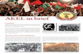 AKEL in brief - ΑΚΕΛ · AKEL in brief. Since its ... alist EOKA organization 1955-59, supporting instead a mass and organized political struggle in a joint anti-im - perialist
