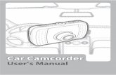 Car Camcorder - Camcorder/CarCamcorder X5... · Car Camcorder User’s Manual HD GPS AV. i ... please