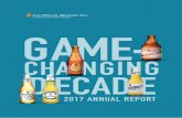 2020 VISION & MISSION - sanmiguelbrewery.com.ph Annual Report 2017.pdf · position as the leading strong beer brand with two thematic campaigns through TV commercials ... SMB will