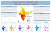 Foreign Direct Investment in India: Assessing Inter … · Foreign Direct Investment in India: Assessing Inter-State Variations Introduction ... and average national ... portant for