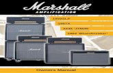 Owners Manual 1959SLP - Marshall Amps · Owners Manual Marshall Amplification plc Denbigh Road, Bletchley, Milton Keynes, MK1 1DQ, England ... 2245 ‘JTM45’ 1962 ‘Bluesbreaker