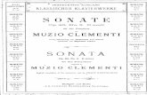 Op.40 №3 d-moll - International Piano Competition ... · Sechs SONATINEN op. 86 M. r .50 SONÄTE op. 20 Es dur 60 Pf. SONÄTE . op. 88, No. 1 F dur 50 Pf. SONÄTE op. 26, Yo. a