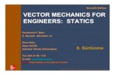 Seventh Edition VECTOR MECHANICS FOR ENGINEERS…web.itu.edu.tr/kurtcebece/sta201-bolum8.pdf · Ferdinand P. Beer E. Russell Johnston, Jr. ... VECTOR MECHANICS FOR ENGINEERS: STATICS.