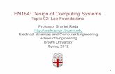 EN164: Design of Computing Systems - Brown …scale.engin.brown.edu/classes/EN164S12/topic02 - lab.pdf · • Introduction to Logic Synthesis using Verilog HDL ... 1 bit full adder