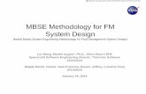 MBSE Methodology for FM System Design - NASA · MBSE Methodology for FM System Design ... FMEA Activity Diagrams FMEA ... • References a NASA spacecraft power architecture