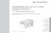 YASKAWA AC Drive-J1000variadores.com.co/wp-content/uploads/2015/04/J1000-Manual-tecnico... · YASKAWA AC Drive-J1000 Compact V/f Control Drive Technical Manual MANUAL NO. SIEP C710606