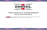PEUGEOT PARTNER 4x4 DANGEL · V36 PARTNER 4x4 – REF : 5571H – 01/2015 PEUGEOT PARTNER 4x4 DANGEL INSTRUCTIONS FOR USE AND MAINTENANCE (In addition to the basic manual)