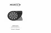 65500 Armada FINAL - Ben's Pro Tipsbensprotips.com/dartboards/65500 Armada Electronic Dartboard.pdf · Halex Armada Dartboard _ 3 If you are missing a part or have any questions,