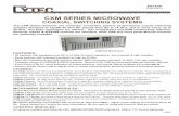 CXM SERIES MICROWAVE - Cytec Switching Systems · 2017-01-03 · CXM SERIES MICROWAVE ... We are open to using any brand of relay ... Fig. 2 16x1 Multiplexer using five CXM/4x1 Switches