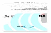 TS 132 410 - V9.0.0 - etsi.org · 8.3 Combined 2G 3G Call Drop Ratio ... TS 132 410 - V9.0.0 - Digital cellular telecommunications system (Phase 2+); Universal Mobile Telecommunications