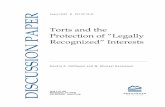 August 2005 RFF DP 05-21 DISCUSSION PAPER · 2005-08-11 · August 2005 RFF DP 05-21 Torts and the ... The law of torts plays an important role in completing the legal property rights
