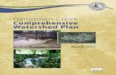 HANGTOWN CREEK COMPREHENSIVE WATERSHED PLAN - evogov.s3… · from Light Detection and Ranging (LiDAR) data supplemented with photogrammetry, record drawings, field observations,