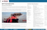 Class Notation : ABS + A1 + AMS Offshore Support Vessel ... · The Vessel has a 50mT active heave- compensated knuckle-boom subsea crane, ... meet your requirements, ... Vessel specifications