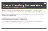 Honors Chemistry Summer Work - Chemistry with …brazilechemistry.weebly.com/uploads/6/0/0/3/60038307/honors... · Honors Chemistry Summer Work ... chemical combination of atoms of