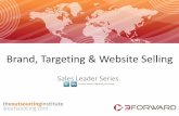 Brand, Targeting & Website Selling - OnTarget Partners · Brand, Targeting & Website Selling Sales Leader Series ... Karvy Global Services Limited ... Understand your competitors