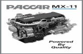 Horsepower - Kenworth Trucks · Consult with your PACCAR Engine dealer at time of ordering for standard and optional equipment. PACCAR MX, ... Configuration inline 6-cylinder ...