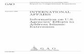GAO-05-852 International Affairs: Information on … · INTERNATIONAL AFFAIRS Information on U.S. Agencies’ Efforts to ... counterintelligence and force ... Examples of Agencies’