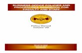 BUSINESS OFFICE POLICIES AND PROCEDURES HANDBOOK …htu.edu/wp-content/uploads/2011/06/VIII-Business-Office-11.15... · staff with a general understanding of business office policies