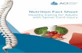 Nutrition Fact Sheet - Agency for Clinical Innovation · Nutrition Fact Sheet ... Bachelor of Nutrition and Dietetics (Honours First Class) ... The work by Selina Rowe, Manager, ...