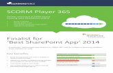 SCORM Player 365 - European SharePoint, Office 365 … · Understanding power BI CONTINUE Working with Office 365 ... advantage of the full power of SharePoint Online. ... The new