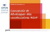 DATA Module de formation 2.4 SUPPORT OPEN … · of any matter contained in this publication without considering appropriate professional advice. ... vocabulaire RDF pour modéliser