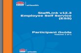 StaffLink v12.3 Employee Self Service (ESS) · Update payslip delivery preferences View leave accrued View online payslip View suspended actions View licence information View ...