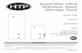 SuperStor Ultra Stainless Steel Storage Tank · This manual is intended to be used in conjunction with other literature provided with the SuperStor Ultra Stainless Steel Storage Tank.