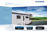 Multifit Battery Solutions - cdn.taynabatteries.eu · Multifit Battery Solutions The long journey battery. 1 2 3 ... VRLA batteries can also be installed for locations like inside
